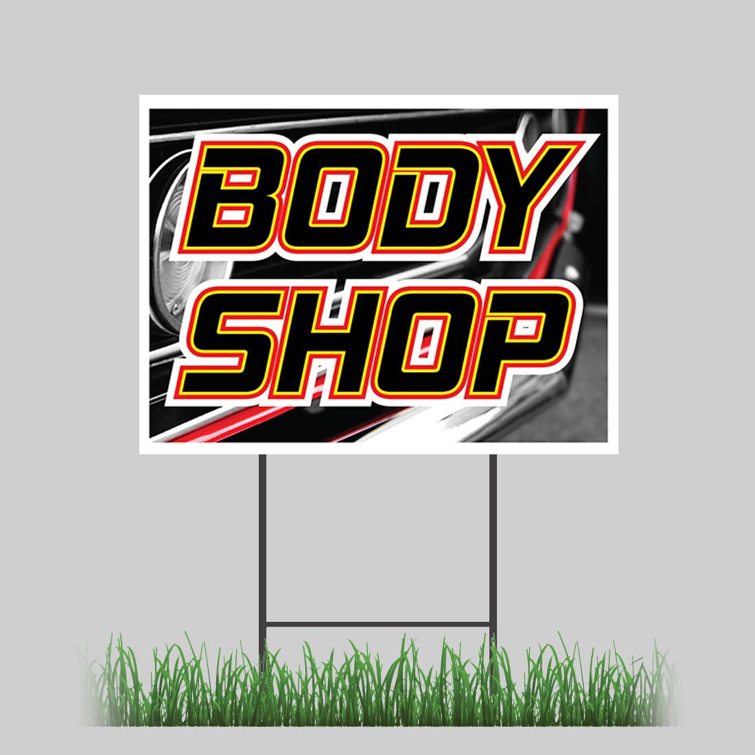 12"x18" Body Shop Yard Sign Car Auto Repair Shop Sign eBay